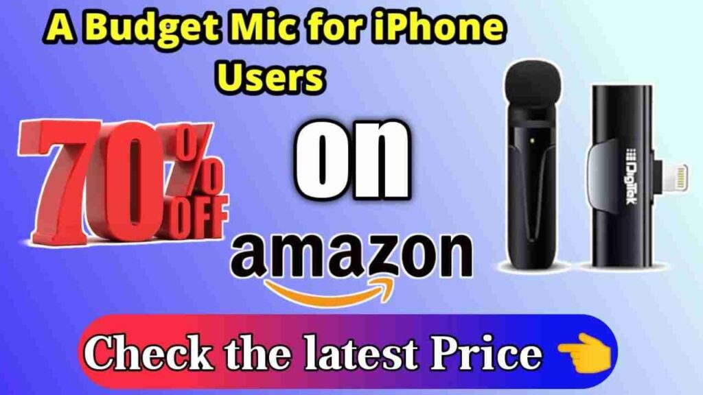 Crystal Clear Audio for Your iPhone

Vlog, Record, Stream – All Wireless!

Digitek DWM-002 – Budget Mic for Creators